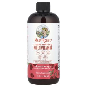 MaryRuths Multivitamínico Líquido Matinal Framboesa 450 ml (1522 fl oz)