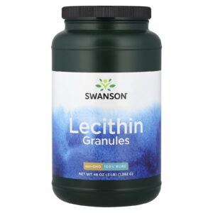 Swanson Grânulos de Lecitina 1.362 g (48 oz)