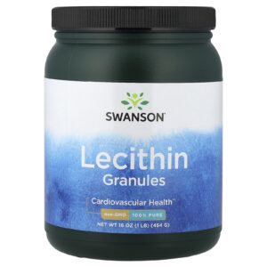 Swanson Grânulos de Lecitina 454 g (16 oz)
