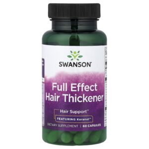 Swanson Espessante de Efeito Completo 60 Cápsulas