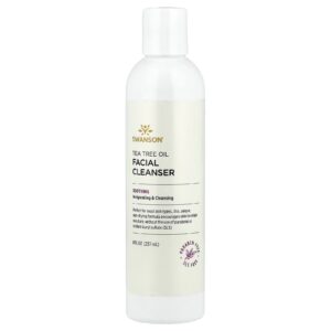 Swanson Produto de Limpeza Facial com Óleo de Melaleuca 237 ml (8 fl oz)