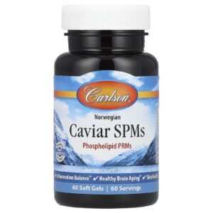 Carlson SPMs de Caviar 60 Cápsulas Softgel