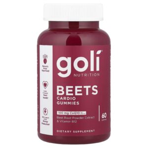 Goli Nutrition Gomas Cardiovasculares de Beterraba 60 Gomas