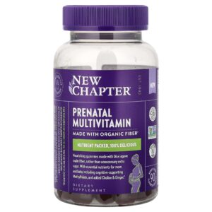 New Chapter Multivitamínico Pré-Natal Frutos Silvestres Cítricos 90 Gomas com Sabor