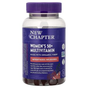 New Chapter Gomas Multivitamínicas para Mulheres Acima de 50 Anos Frutos Silvestres 90 Gomas
