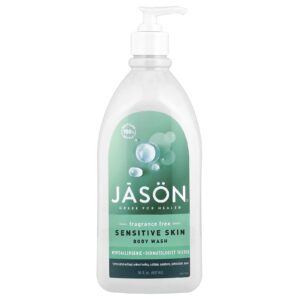 Jason Natural Sabonete Líquido Pele Sensível Sem Perfume 887 ml (30 fl oz)