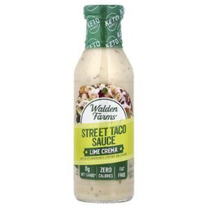 Walden Farms Molho de Taco Street Lime Crema 355 ml (12 fl oz)