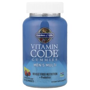 Garden of Life Gomas Vitamin Code® Multivitamínico para Homens Sabor Limão 90 Gomas
