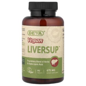 Deva Vegan Liversup™ 675 mg 90 Comprimidos