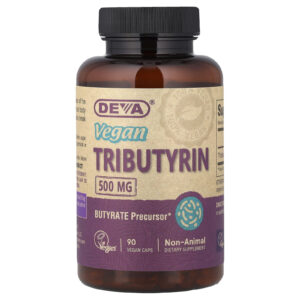 Deva Tributirina Vegana 500 mg 90 Cápsulas Veganas