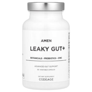 Codeage Amen Leaky Gut + 90 Cápsulas Vegetais