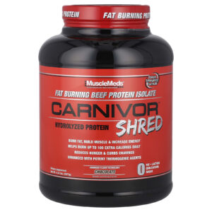 MuscleMeds Carnivor Shred™ Proteína Hidrolisada Chocolate 1.977 g (435 lb)