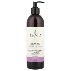 Sukin Loção Corporal Hidratante Bergamota e Patchuli 500 ml (1691 fl oz)