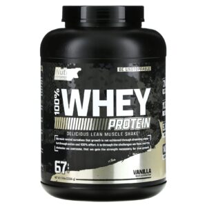 Nutrex Research 100% Proteína Whey Baunilha 2.265 g (5 lb)