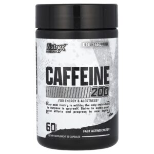 Nutrex Research Cafeína 200 200 mg 60 Cápsulas