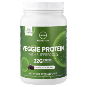MRM Nutrition Proteína Vegetal com Superalimentos Chocolate 1.140 g (25 lb)