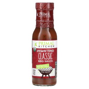 Primal Kitchen Molho de Churrasco Clássico Orgânico sem açúcar 241 g (85 oz)