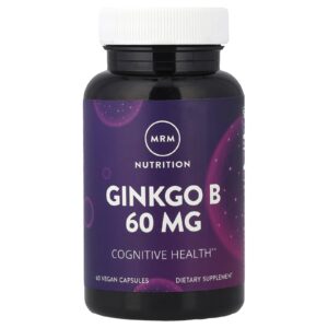MRM Nutrition Ginkgo B 60 mg 60 Cápsulas Veganas