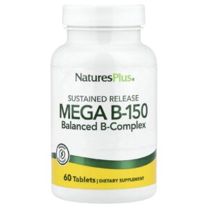 NaturesPlus Mega B-150 Liberação Gradual 60 Comprimidos