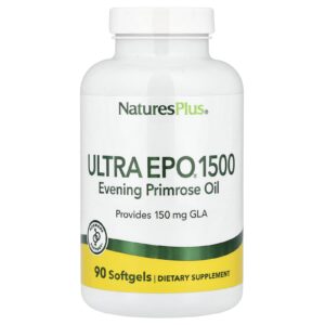 NaturesPlus Ultra EPO® 1500 Óleo de Prímula 90 Cápsulas Softgel