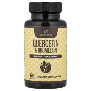 Sunergetic Quercetina e Bromelaína 60 Cápsulas