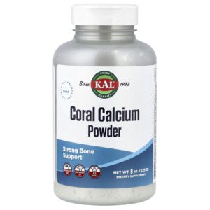KAL Cálcio em Pó Coral 225 g (8 oz)