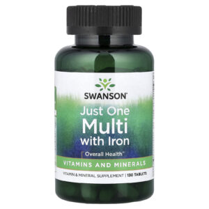 Swanson Just One Multi com Ferro 130 Comprimidos