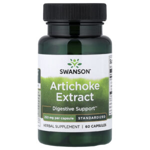 Swanson Extrato de Alcachofra 250 mg 60 Cápsulas