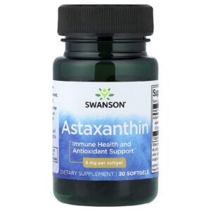 Swanson Astaxantina 8 mg 30 Cápsulas Softgel