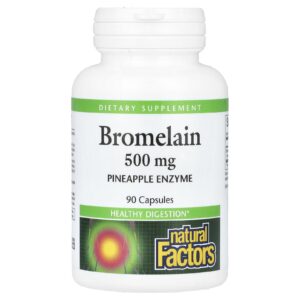 Natural Factors Bromelina 500 mg 90 Cápsulas