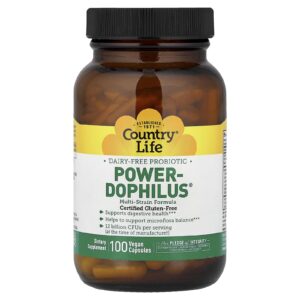 Country Life Power-Dophilus® 100 Cápsulas Veganas