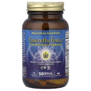 HealthForce Superfoods Friendly Force™ O Probiótico Definitivo 60 VeganCaps™
