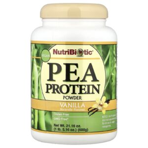 NutriBiotic Proteína de Ervilha em Pó Baunilha 600 g (2116 oz)