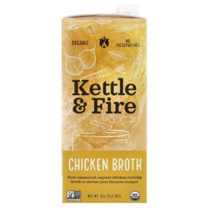 Kettle & Fire Caldo de Galinha 907 g (32 oz)