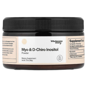 Wholesome Story Myo e D-Chiro Inositol Pó 40: 1 615 g (217 oz)