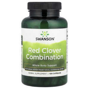 Swanson Combinação de Trevo Vermelho 100 Cápsulas