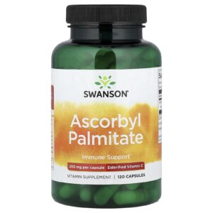 Swanson Palmitato de Ascorbila 250 mg 120 Cápsulas