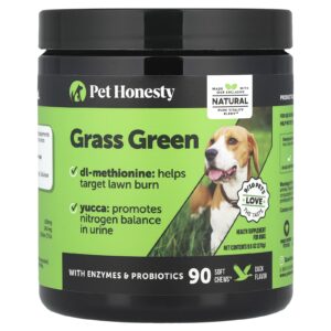 Pet Honesty Grass Green Para Cães Pato 90 Cápsulas Mastigáveis 270 g (95 oz)