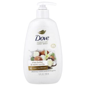 Dove Advanced Care Sabonete Líquido para as Mãos Manteiga de Karité e Baunilha Quente 355 ml (12 fl oz)