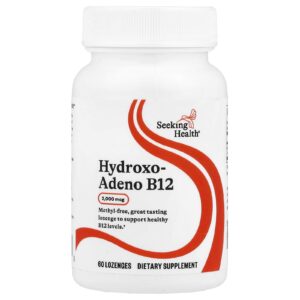 Seeking Health Hydroxo-Adeno B12 2.000 mcg 60 Pastilhas