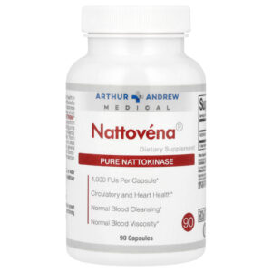 Arthur Andrew Medical Nattovena® Nattokinase Pura 4.000 UFs 90 Cápsulas