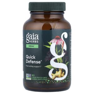 Gaia Herbs Quick Defense® 80 Phyto-Caps® Líquidos