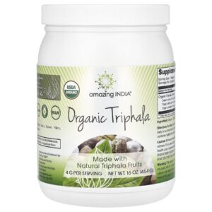 Amazing India Triphala Orgânica 454 g (16 oz)