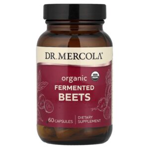Dr. Mercola Beterrabas Fermentadas Orgânicas 60 Cápsulas