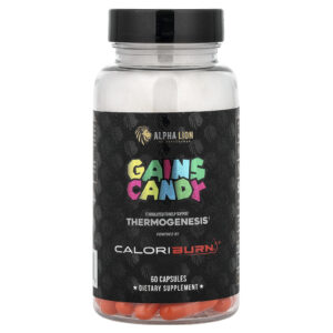 ALPHA LION Gains Candy CaloriBurn® 60 Cápsulas (40 mg por Cápsula)