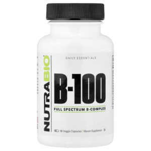 NutraBio B-100 90 Cápsulas Vegetais