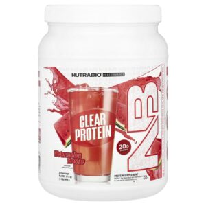 NutraBio Performance Clear Protein Brisa de Melancia 494 g (11 lb)