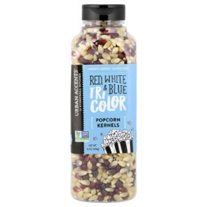 Urban Accents Grãos de Pipoca Vermelho Branco e Tricolor Azul 454 g (16 oz)