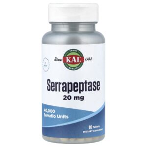 KAL Serrapeptase 20 mg 90 Comprimidos