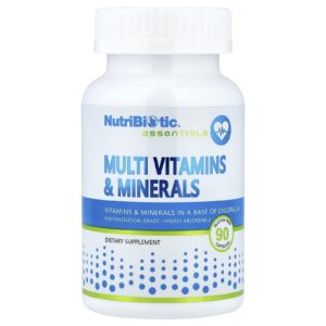 NutriBiotic Essenciais Multivitaminas e Minerais 90 Cápsulas